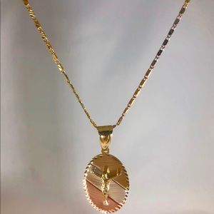 Luv Aj Jesus pendant necklace. Excellent conditio